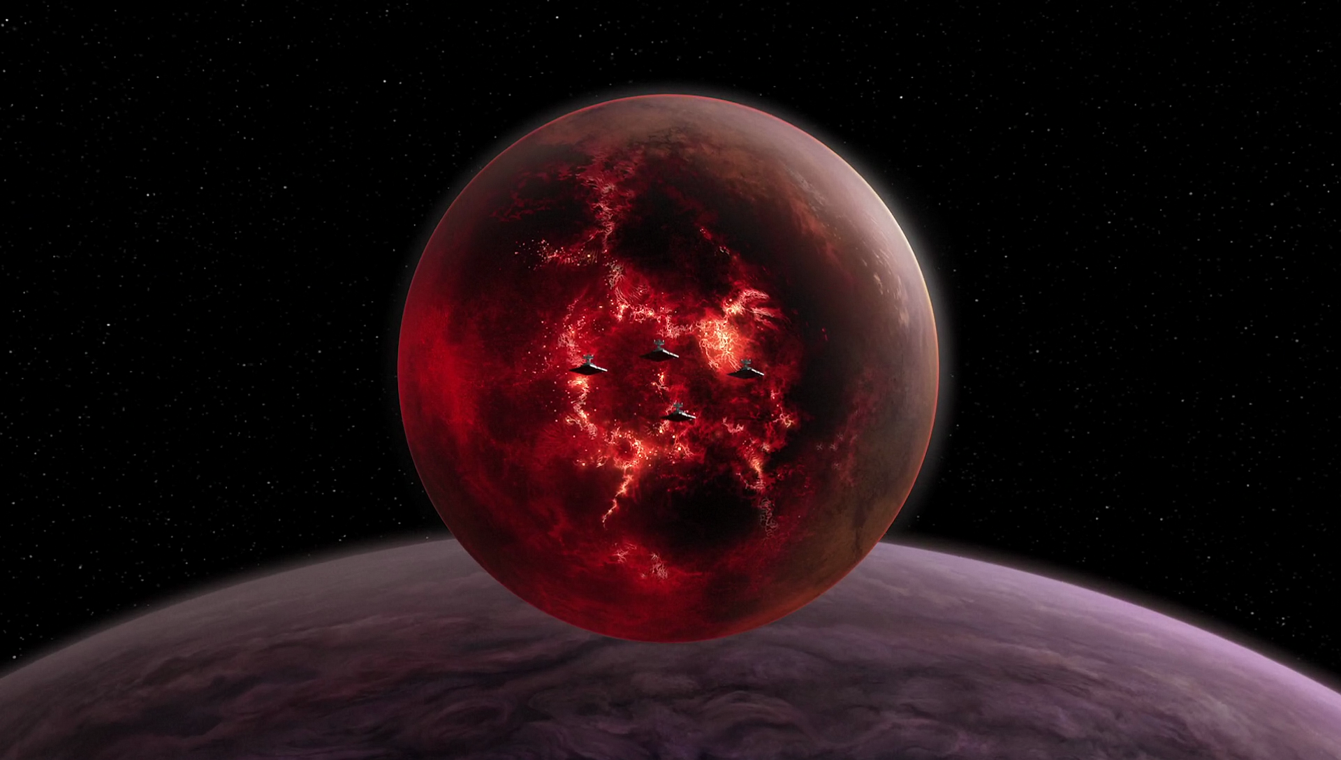 Mustafar system appearance in Common Appearance