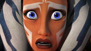 Ahsoka senses Darth Vader