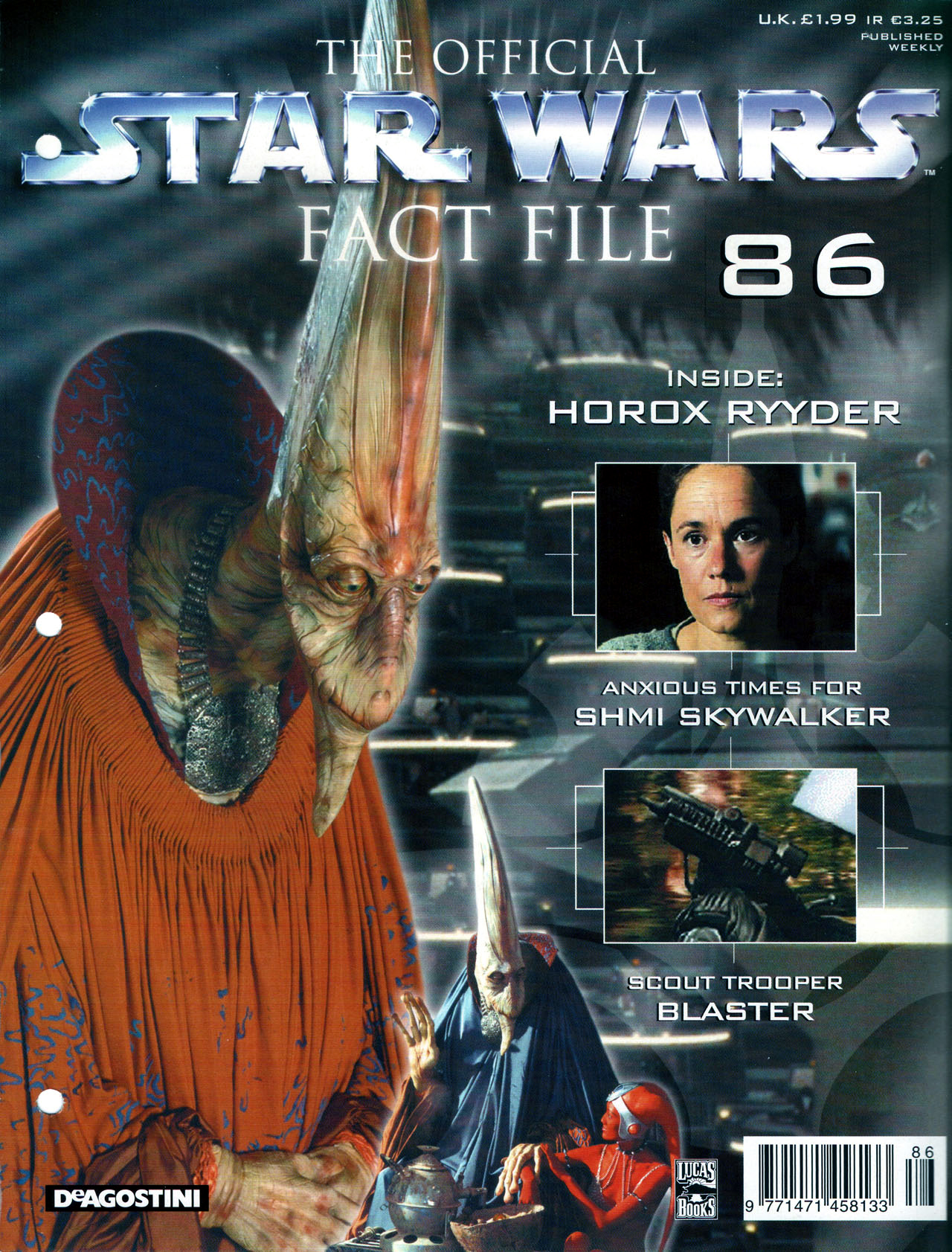 The Official Star Wars Fact File 86 appearance in Common Appearance