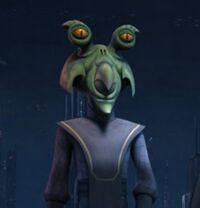 Gume Saam tijdens de Clone Wars