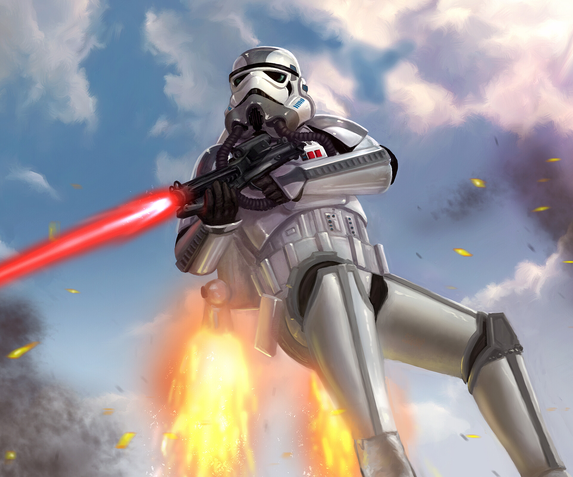 A version of the jumptrooper