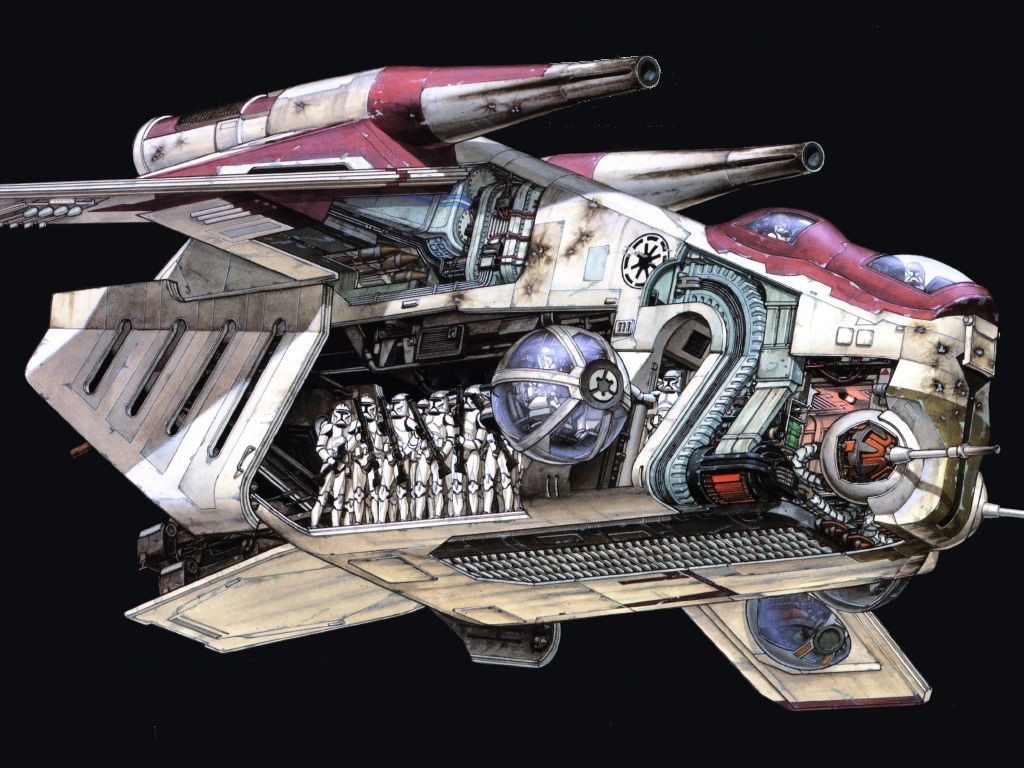 Starwars gunship 2025