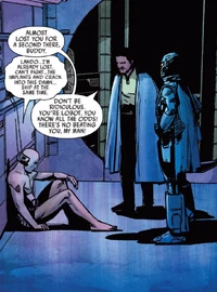 友人たちを救おうとするロボト