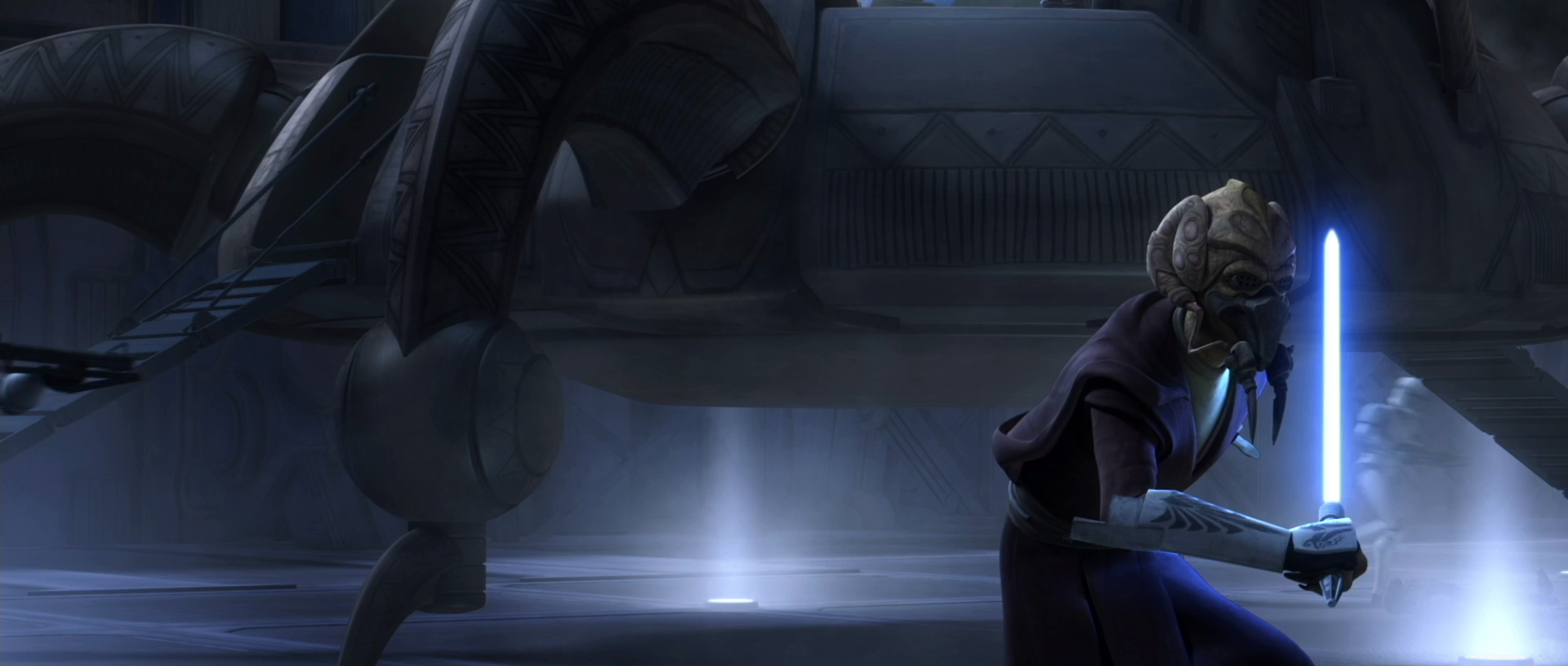 Plo Koon in the outpost