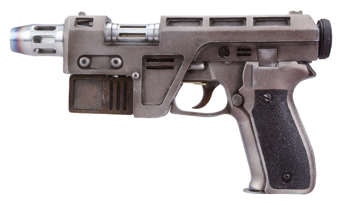 Finn's blaster pistol appearance in Common Appearance