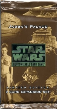 Star Wars CCG Limited BB Jabba's Palace Booster Pack Factory Sealed 1 pack 