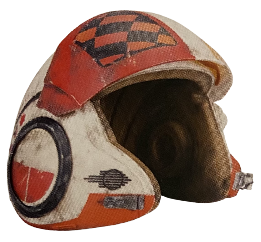 Starck's flight helmet