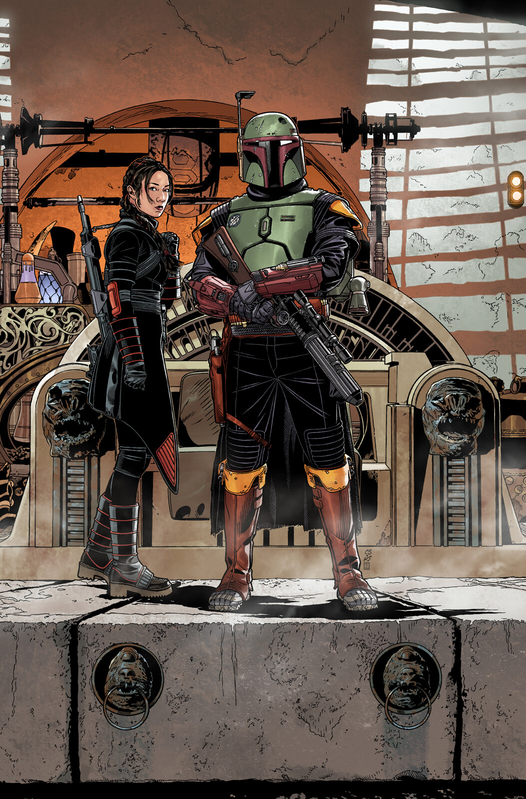 Boba Fett founded his own criminal empire after becoming the new Daimyo of Mos Espa.