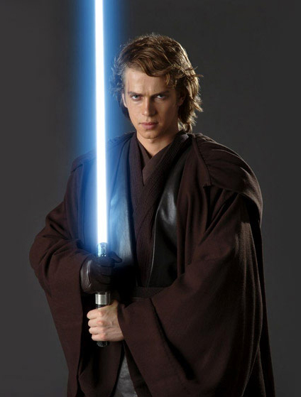 attack of the clones hayden christensen as anakin skywalker