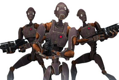 B1-series battle droid, Wookieepedia