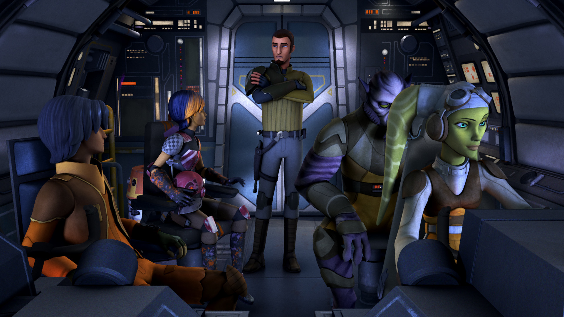 The rebels discuss taking a job from Cikatro Vizago.