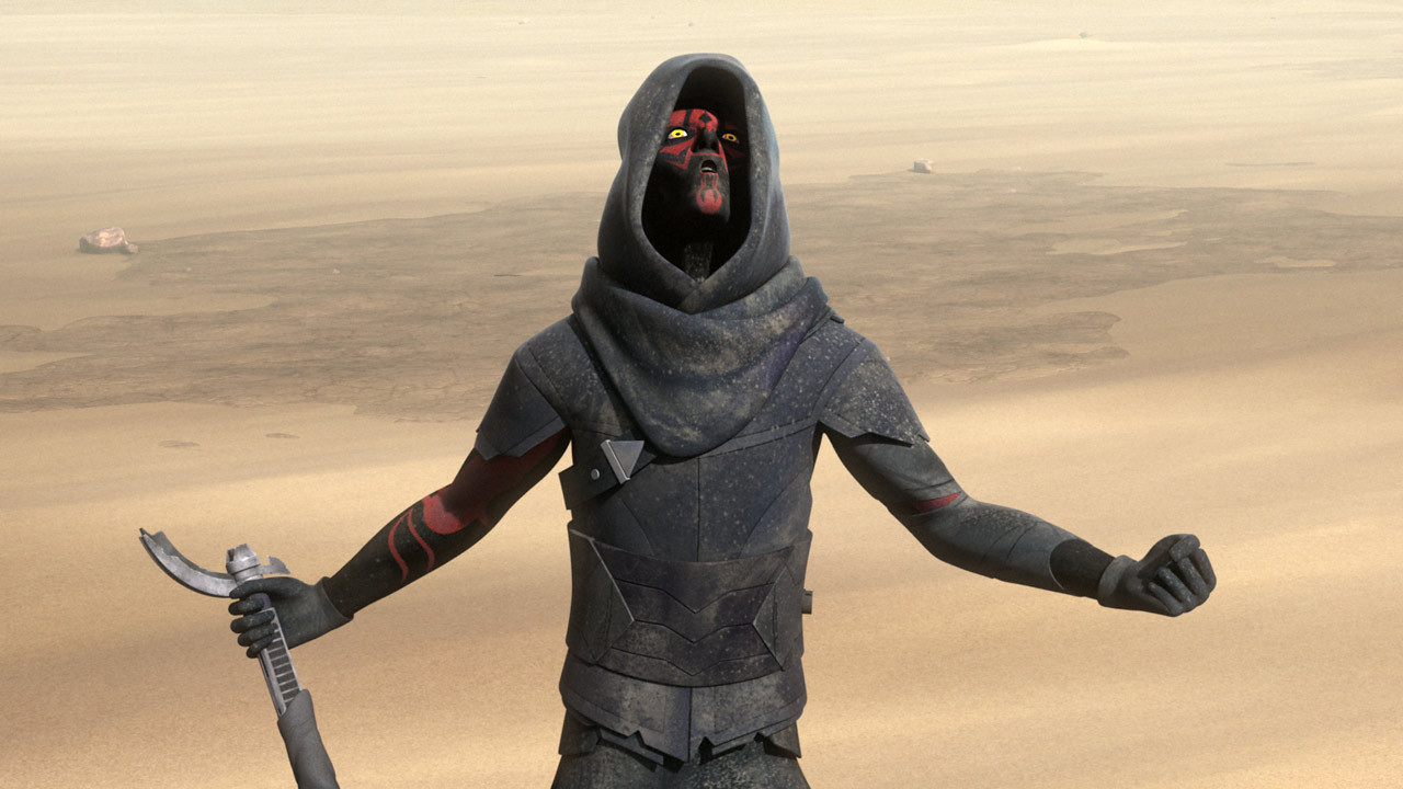 Maul lost in the desert