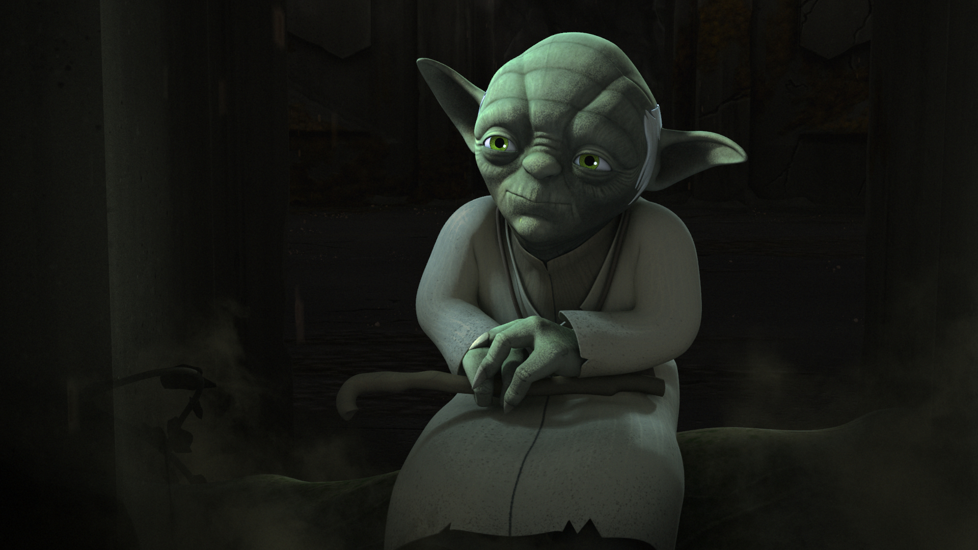 From the living wellspring of Dagobah, Yoda guided other Jedi during the Imperial Era.