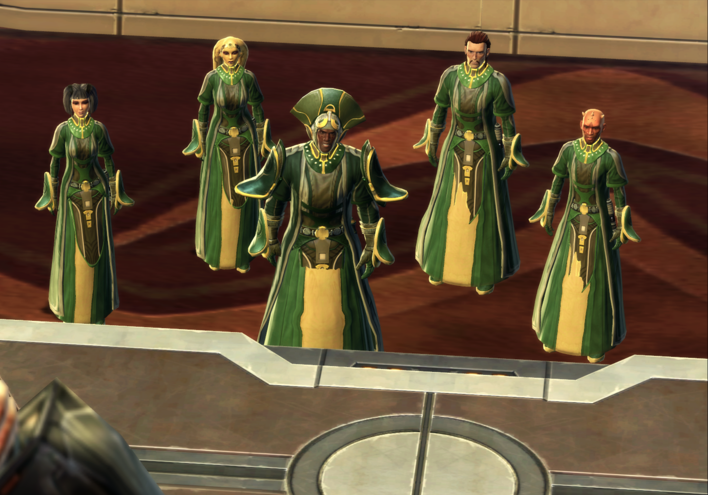 Green Jedi Council appearance in Common Appearance