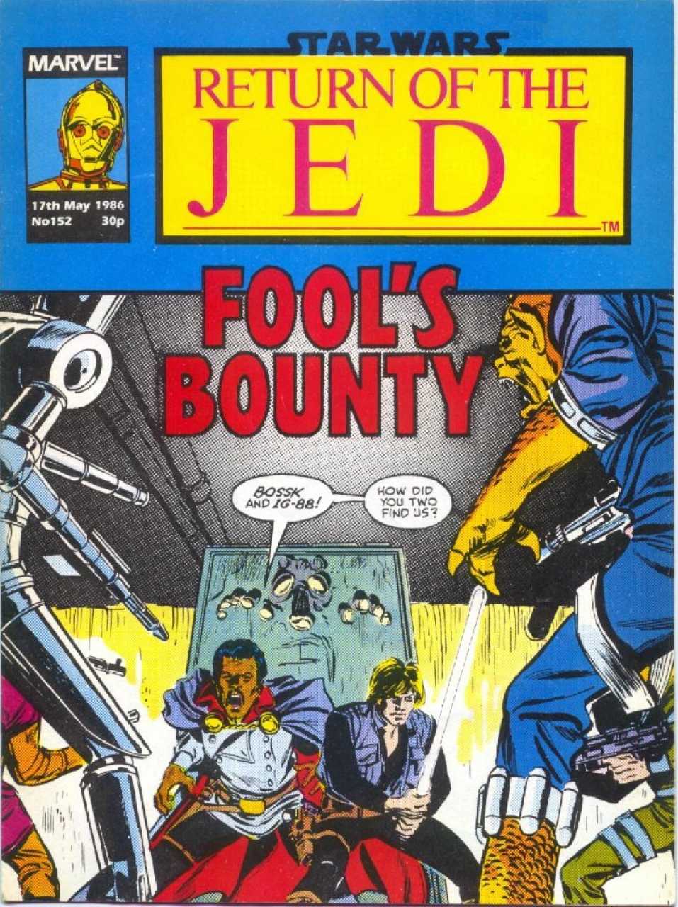 Return of the Jedi Weekly 152 appearance in Common Appearance