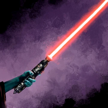 Dark jedi lightsaber Clearance