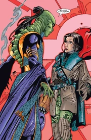 Xizor confronts and attempts to seduce Leia.