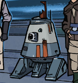 GT astromech droid appearance 