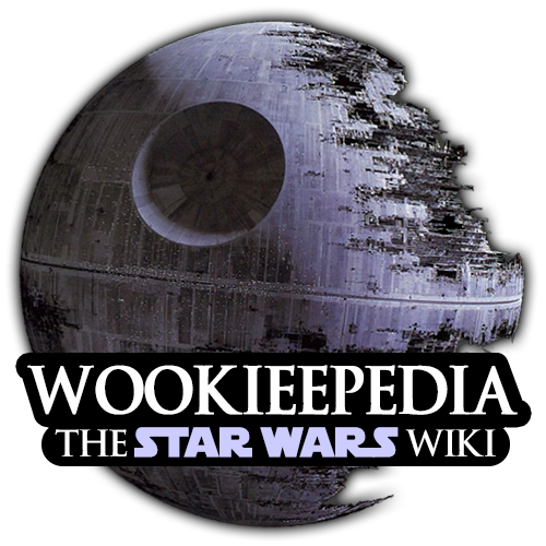 Wookieepedia's logo was updated in higher resolution in 2014, provided by the user Tyber.