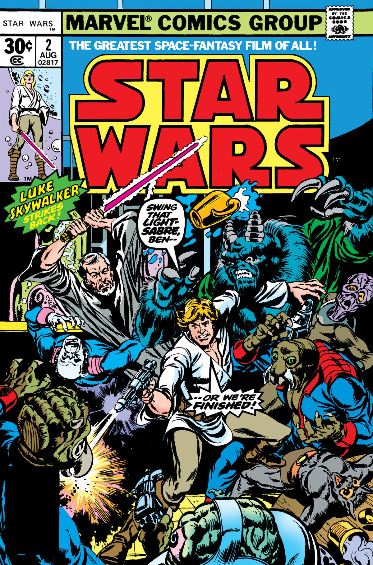 Space Wars 1977  Star wars comic books, Star wars comics, Star wars