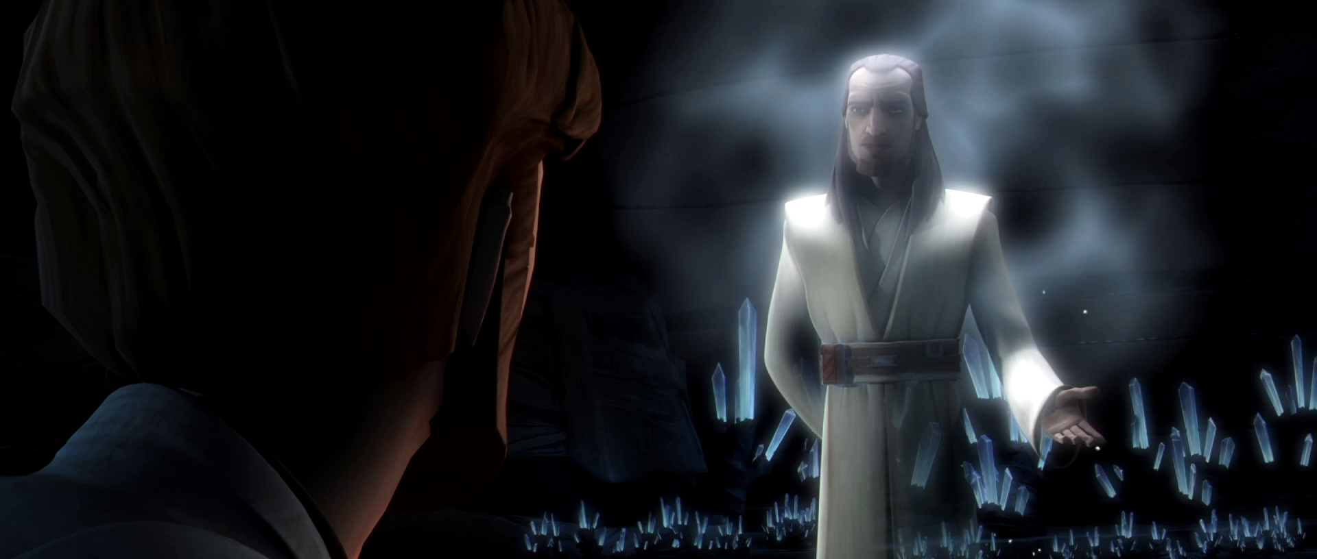 Jinn's appearance to Kenobi on Mortis.