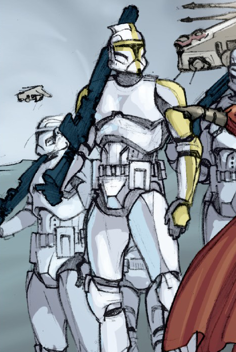 Unidentified clone trooper commander (Zaadja) | Wookieepedia Unidentified clone trooper commander (Zaadja) | Wookieepedia