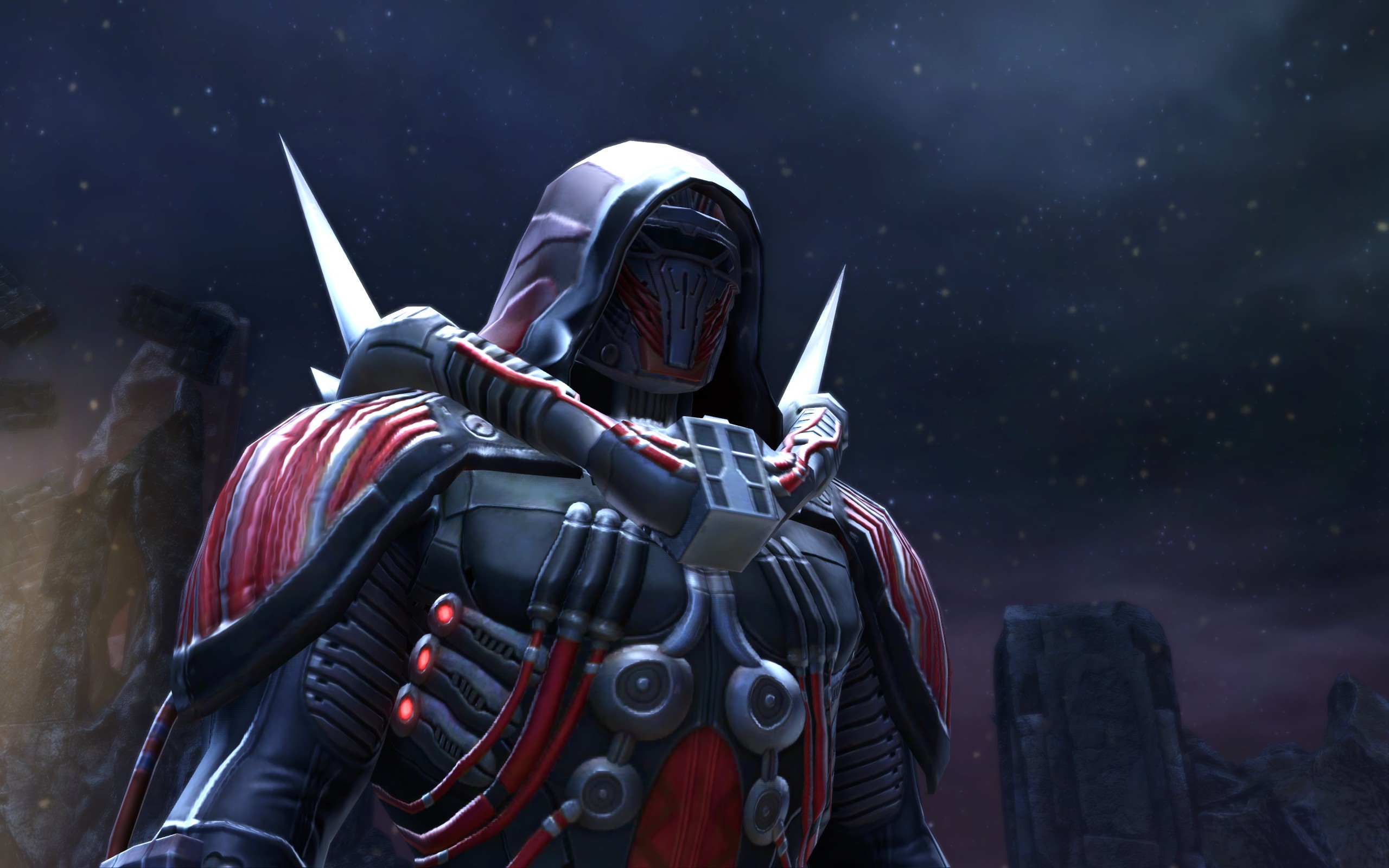 Darth Marr arrives to aid in the final defeat of Tenebrae.