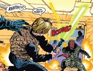 Luke being captured