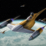 Anakin naboo starfighter top