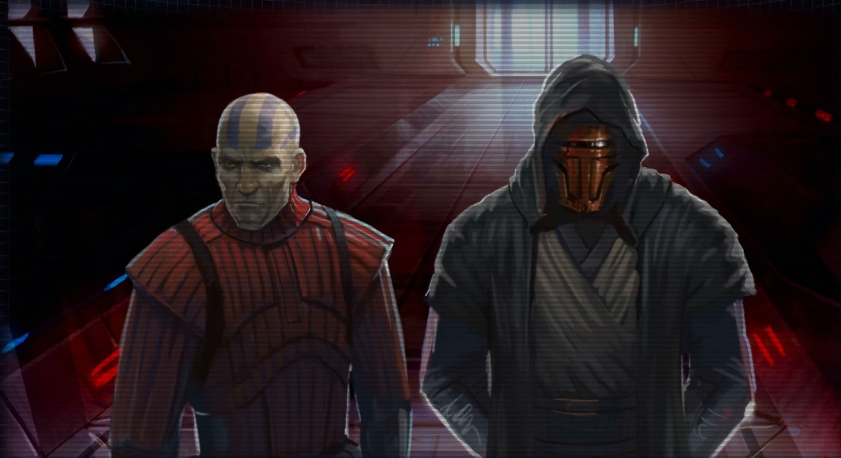 Revan and Malak, shortly after the Mandalorian Wars