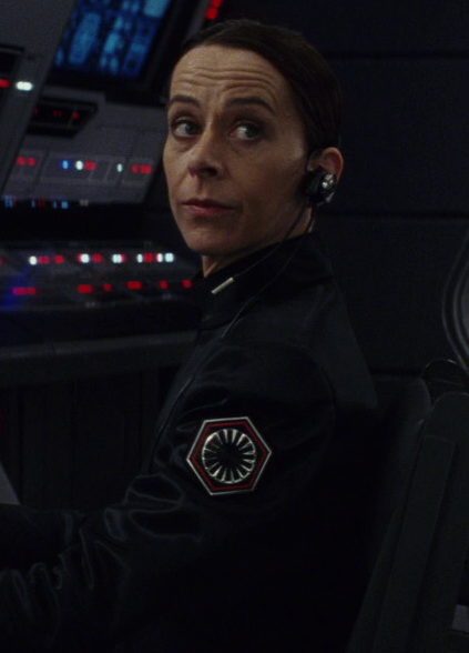 Armitage Hux's First Order monitor appearance in Common Appearance