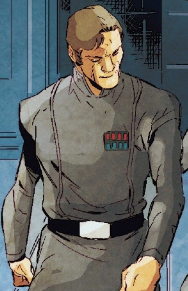 As an Imperial officer, Keize used an Imperial military officer uniform with a rank plaque.