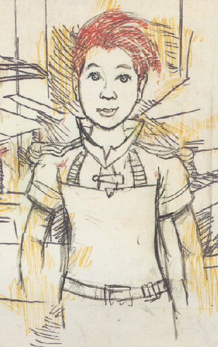 Moreena drawing