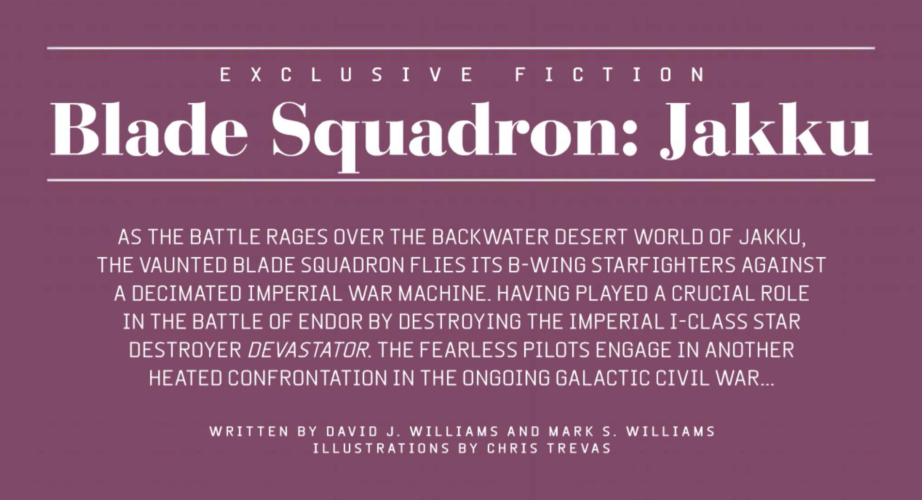 Blade Squadron: Jakku appearance in Common Appearance