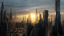 Coruscant landscape RotS