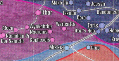 Warlentta system appearance in Common Appearance