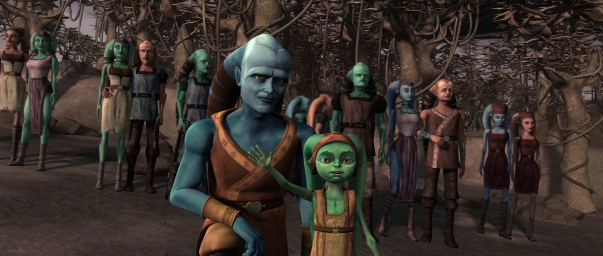 Numa grew up in the Twi'lek village of Nabat.