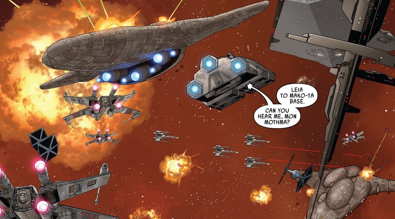 MC80 Liberty cruisers participated in the Assault on Mako-Ta.