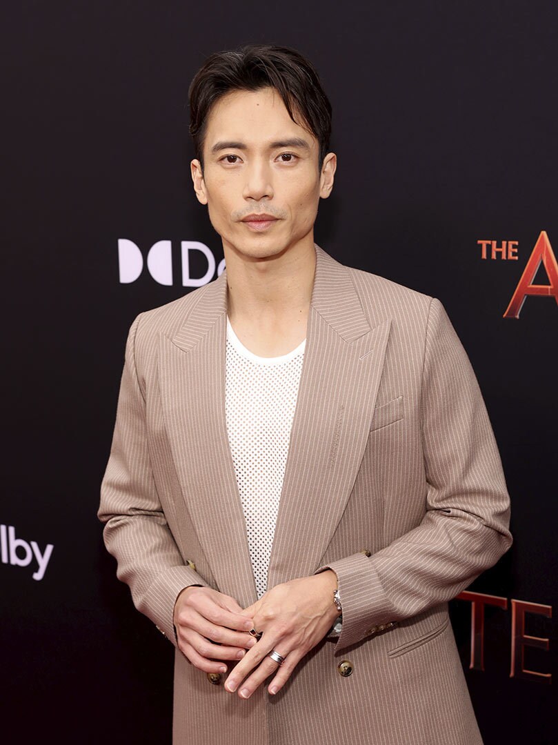 Manny Jacinto at the world premiere of The Acolyte