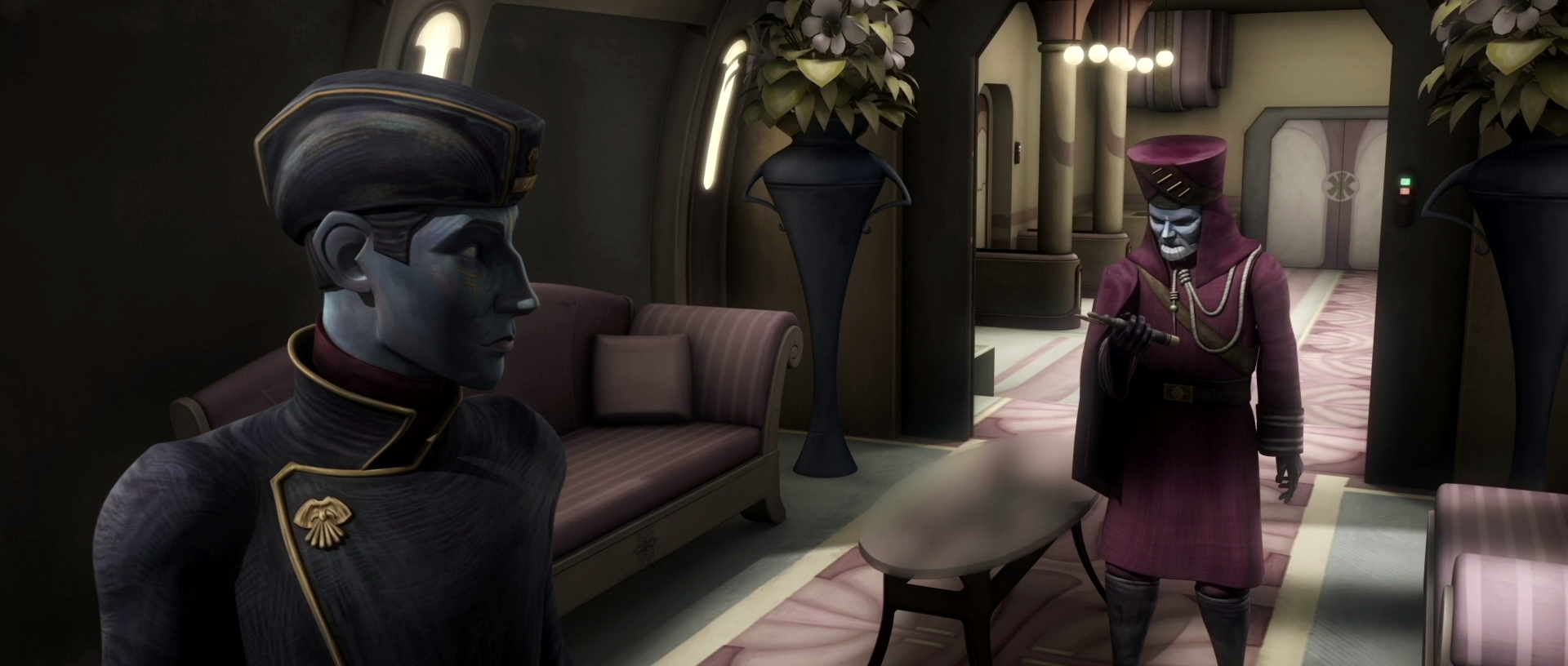 Papanoida's Coruscant apartment appearance in Common Appearance