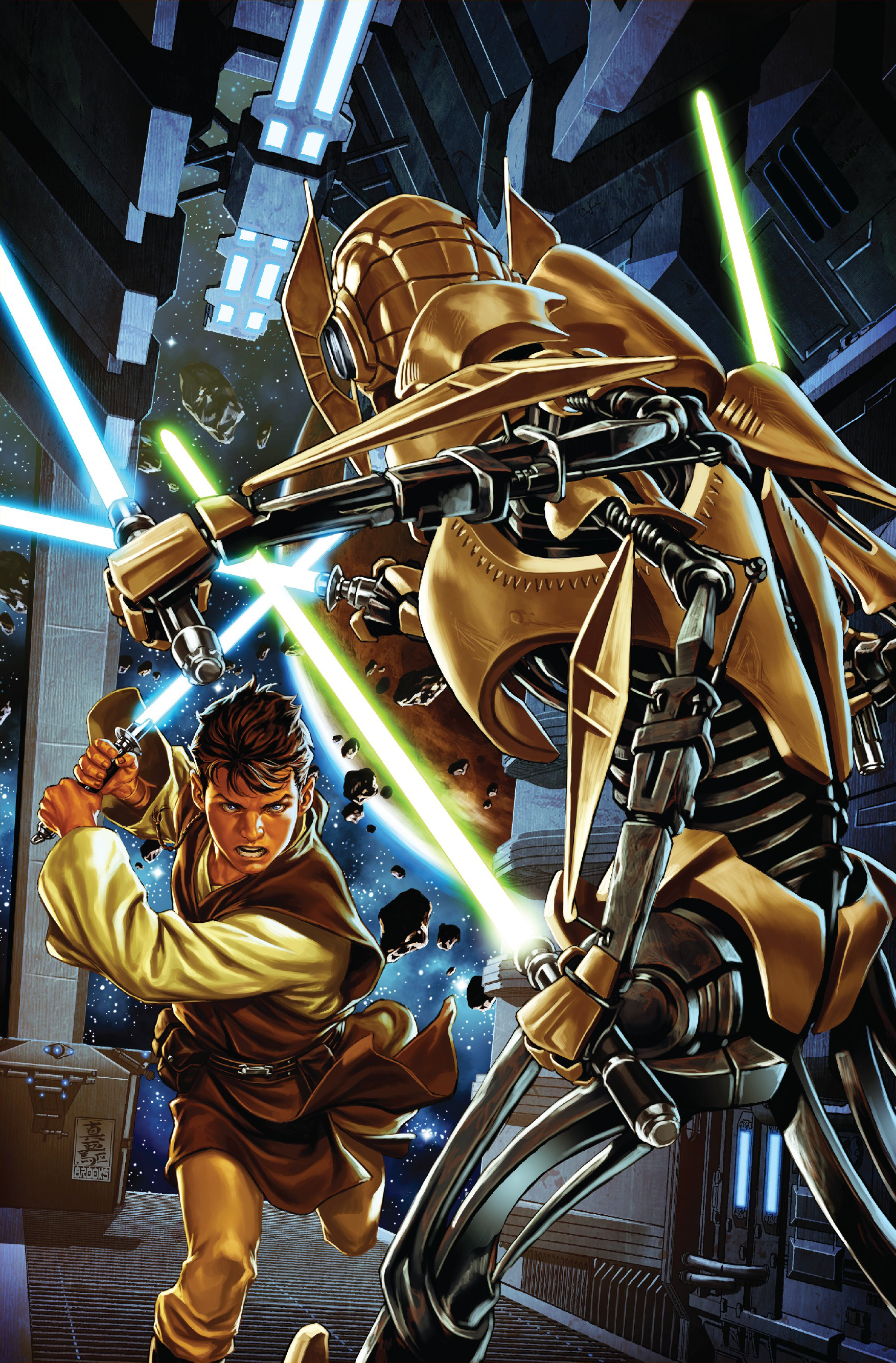 Caleb Dume faced General Grievous during the Clone Wars.