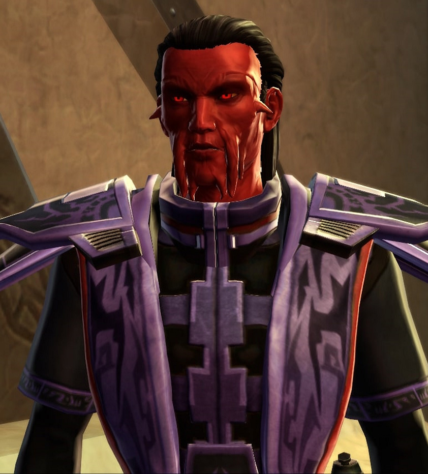 Darth Serevin, one of the most prominent Sith to follow Malgus.