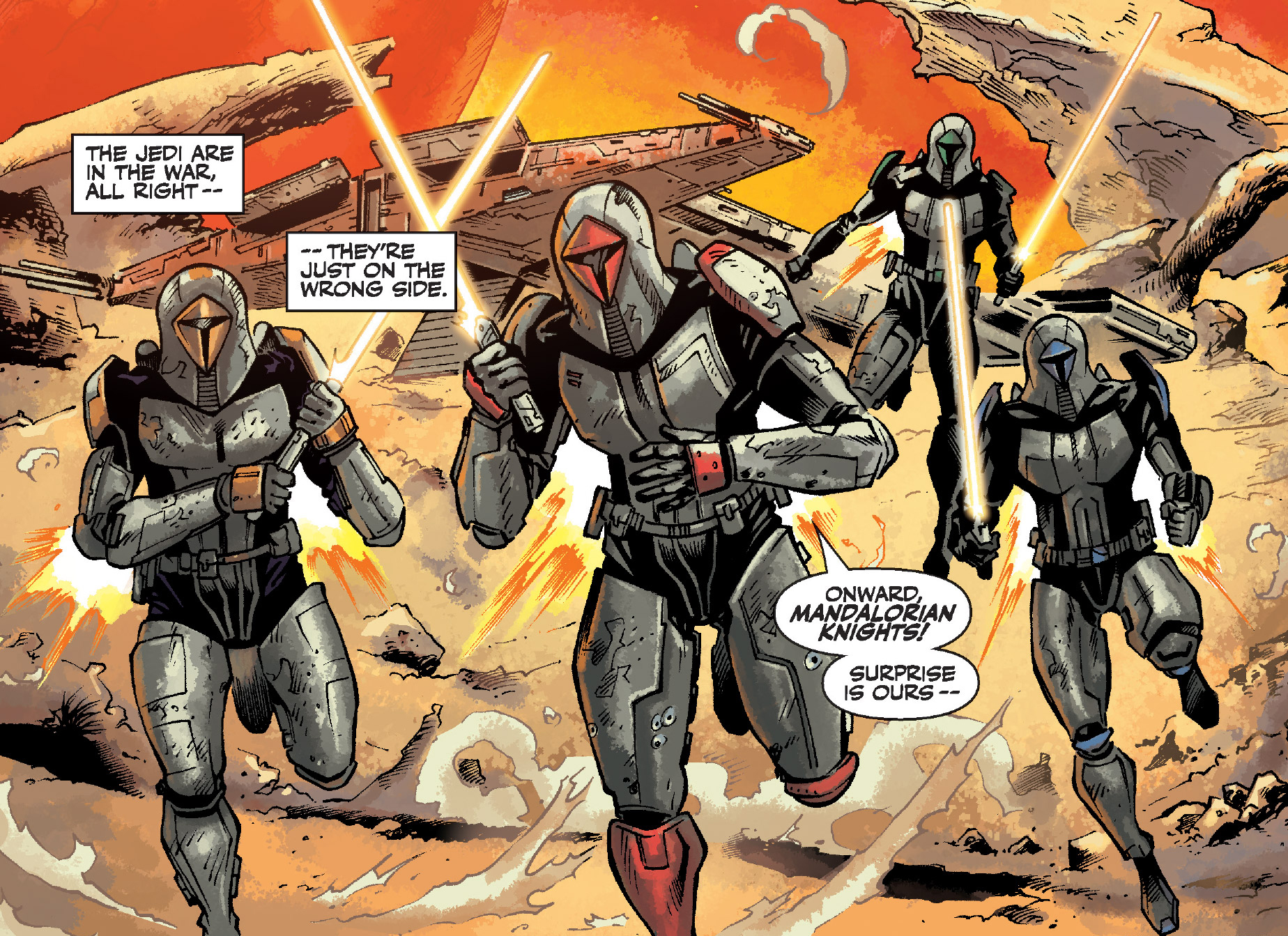 Mandalorian Knights appearance in Common Appearance