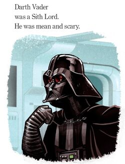 Mean and Scary Darth Vader