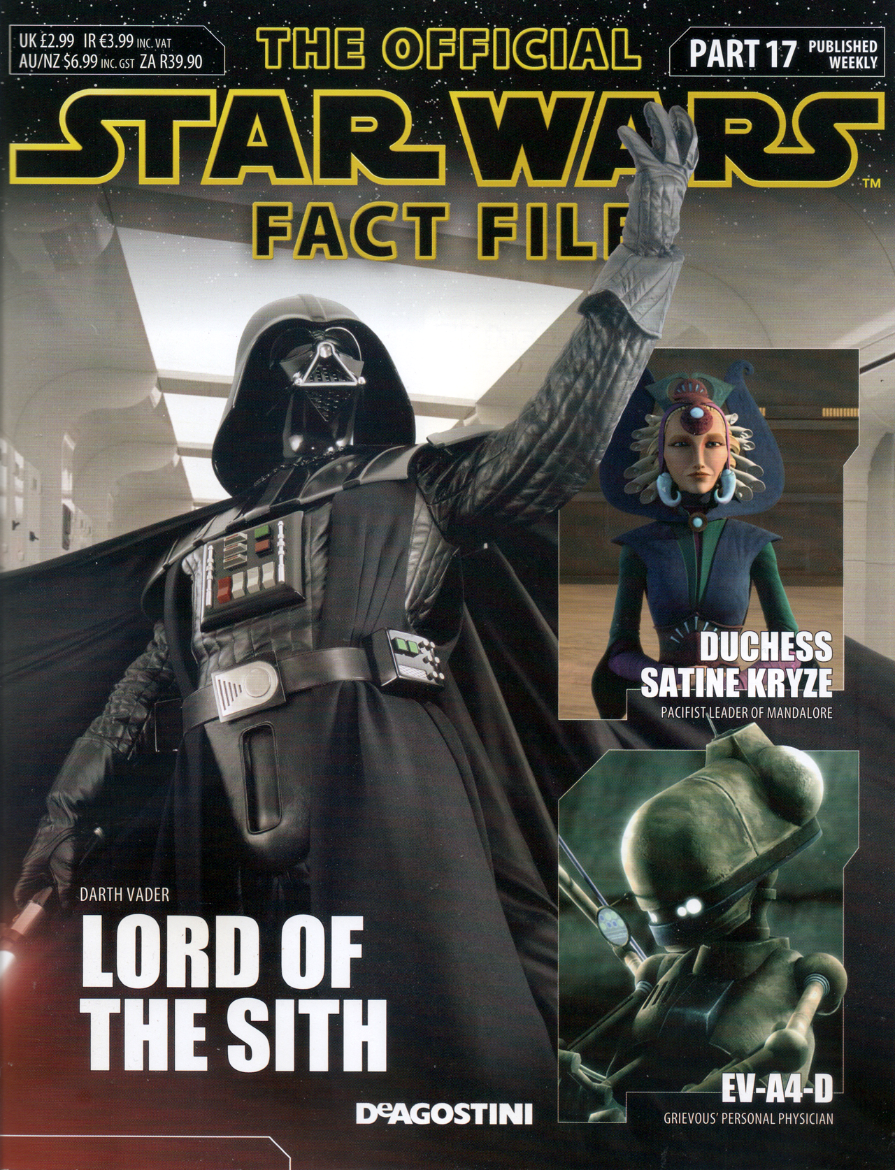 The Official Star Wars Fact File Part 17 appearance in Common Appearance