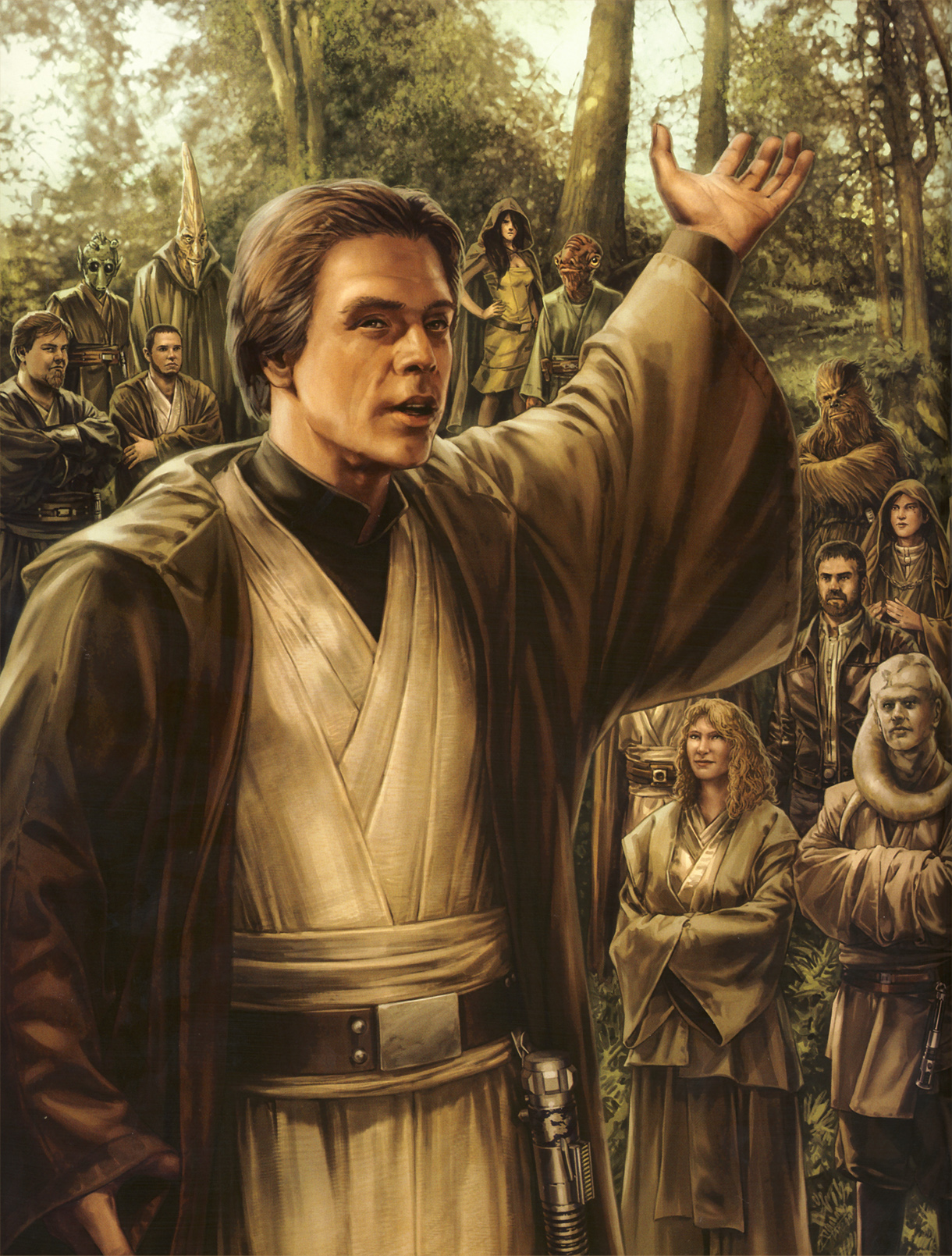 The Conclave on Zonama Sekot, the Jedi meeting that Ben attended with his parents.