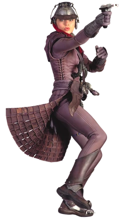 Zam Wesell wearing 