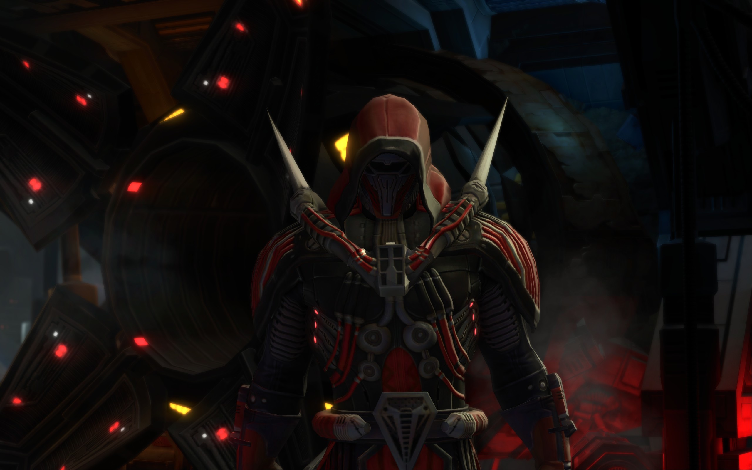 Darth Marr prepares to defend his flagship.