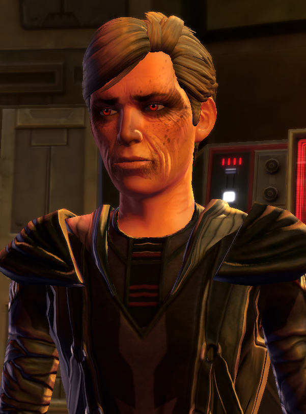 Darth Silthar, leader of the Imperial expedition to uncover Czerka artifacts on Tatooine.