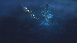 Xiono engages the Warbird gang with the Fireball.